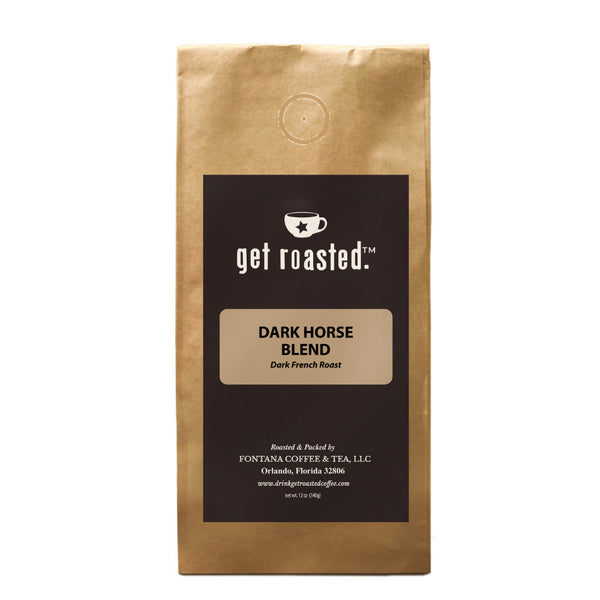 Looking for a dark, rich cup of coffee? Our Dark Horse Blend Dark French Roast Coffee Blend is perfect for those who like their coffee with a bold flavor.